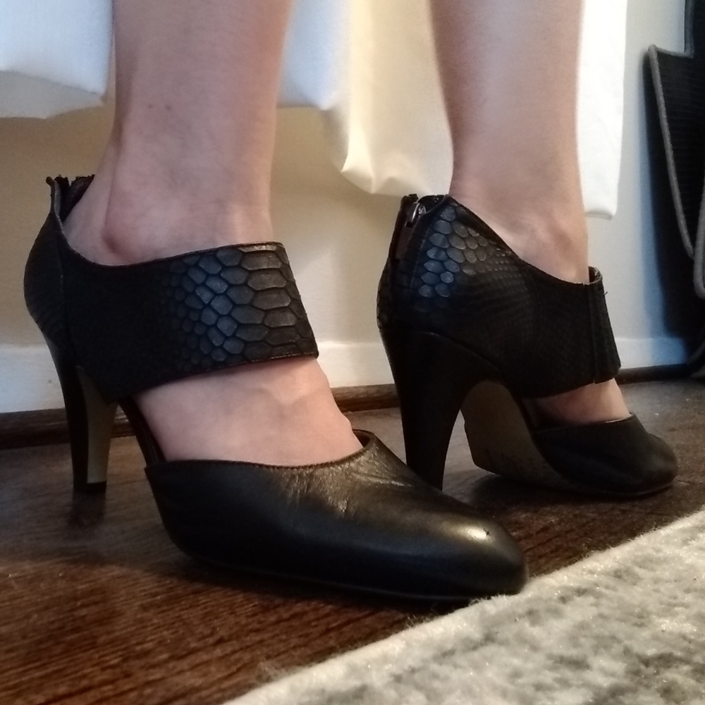 Sexy & Comfy Bell-Vita Heels, Sz. 9.5W